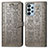 Handytasche Stand Schutzhülle Flip Leder Hülle Modisch Muster S03D für Samsung Galaxy A23 4G