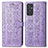 Handytasche Stand Schutzhülle Flip Leder Hülle Modisch Muster S03D für Samsung Galaxy A34 5G Violett