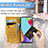 Handytasche Stand Schutzhülle Flip Leder Hülle Modisch Muster S03D für Samsung Galaxy A52 4G