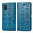 Handytasche Stand Schutzhülle Flip Leder Hülle Modisch Muster S03D für Samsung Galaxy A71 4G A715