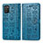 Handytasche Stand Schutzhülle Flip Leder Hülle Modisch Muster S03D für Samsung Galaxy F02S SM-E025F