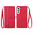 Handytasche Stand Schutzhülle Flip Leder Hülle Modisch Muster S03D für Samsung Galaxy S21 5G