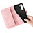 Handytasche Stand Schutzhülle Flip Leder Hülle Modisch Muster S03D für Samsung Galaxy S21 5G