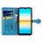Handytasche Stand Schutzhülle Flip Leder Hülle Modisch Muster S03D für Sony Xperia Ace III SOG08