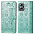 Handytasche Stand Schutzhülle Flip Leder Hülle Modisch Muster S03D für Xiaomi Poco X4 GT 5G Grün