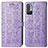 Handytasche Stand Schutzhülle Flip Leder Hülle Modisch Muster S03D für Xiaomi Redmi Note 11 SE 5G Violett