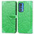 Handytasche Stand Schutzhülle Flip Leder Hülle Modisch Muster S04D für Motorola Moto Edge S Pro 5G Grün