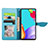 Handytasche Stand Schutzhülle Flip Leder Hülle Modisch Muster S04D für Samsung Galaxy A72 4G