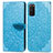 Handytasche Stand Schutzhülle Flip Leder Hülle Modisch Muster S04D für Samsung Galaxy S20