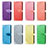 Handytasche Stand Schutzhülle Flip Leder Hülle Modisch Muster S04D für Samsung Galaxy S20 FE 4G