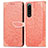Handytasche Stand Schutzhülle Flip Leder Hülle Modisch Muster S04D für Sony Xperia 5 III Orange