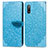Handytasche Stand Schutzhülle Flip Leder Hülle Modisch Muster S04D für Sony Xperia Ace II SO-41B