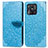 Handytasche Stand Schutzhülle Flip Leder Hülle Modisch Muster S04D für Xiaomi Redmi 10 India