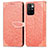 Handytasche Stand Schutzhülle Flip Leder Hülle Modisch Muster S04D für Xiaomi Redmi Note 11 4G (2021) Orange