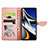 Handytasche Stand Schutzhülle Flip Leder Hülle Modisch Muster S04D für Xiaomi Redmi Note 11E Pro 5G