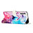 Handytasche Stand Schutzhülle Flip Leder Hülle Modisch Muster Y01X für Samsung Galaxy A13 5G
