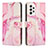 Handytasche Stand Schutzhülle Flip Leder Hülle Modisch Muster Y01X für Samsung Galaxy A52s 5G Rosa