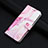Handytasche Stand Schutzhülle Flip Leder Hülle Modisch Muster Y01X für Xiaomi Redmi Note 12 Pro Speed 5G Rosa