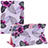 Handytasche Stand Schutzhülle Flip Leder Hülle Modisch Muster Y02B für Apple iPad Air 3 Violett