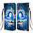 Handytasche Stand Schutzhülle Flip Leder Hülle Modisch Muster Y02B für Samsung Galaxy A01 SM-A015