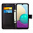 Handytasche Stand Schutzhülle Flip Leder Hülle Modisch Muster Y02B für Samsung Galaxy A02