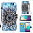 Handytasche Stand Schutzhülle Flip Leder Hülle Modisch Muster Y02B für Samsung Galaxy A02 Plusfarbig