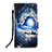 Handytasche Stand Schutzhülle Flip Leder Hülle Modisch Muster Y02B für Samsung Galaxy A15 4G
