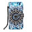 Handytasche Stand Schutzhülle Flip Leder Hülle Modisch Muster Y02B für Samsung Galaxy A82 5G