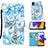 Handytasche Stand Schutzhülle Flip Leder Hülle Modisch Muster Y02B für Samsung Galaxy F42 5G