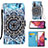 Handytasche Stand Schutzhülle Flip Leder Hülle Modisch Muster Y02B für Samsung Galaxy S20 Lite 5G Plusfarbig