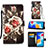 Handytasche Stand Schutzhülle Flip Leder Hülle Modisch Muster Y02B für Xiaomi Redmi Note 11 4G (2022)