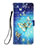 Handytasche Stand Schutzhülle Flip Leder Hülle Modisch Muster Y03B für Samsung Galaxy A02