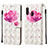 Handytasche Stand Schutzhülle Flip Leder Hülle Modisch Muster Y03B für Samsung Galaxy A10e Rosa