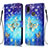 Handytasche Stand Schutzhülle Flip Leder Hülle Modisch Muster Y03B für Samsung Galaxy A10s