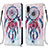 Handytasche Stand Schutzhülle Flip Leder Hülle Modisch Muster Y03B für Samsung Galaxy A10s Plusfarbig