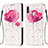 Handytasche Stand Schutzhülle Flip Leder Hülle Modisch Muster Y03B für Samsung Galaxy A20s Rosa