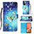 Handytasche Stand Schutzhülle Flip Leder Hülle Modisch Muster Y03B für Samsung Galaxy A72 4G