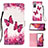 Handytasche Stand Schutzhülle Flip Leder Hülle Modisch Muster Y03B für Samsung Galaxy S20 FE 4G Pink