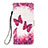 Handytasche Stand Schutzhülle Flip Leder Hülle Modisch Muster Y03B für Xiaomi Mi 11i 5G (2022) Pink