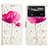 Handytasche Stand Schutzhülle Flip Leder Hülle Modisch Muster Y03B für Xiaomi Poco X4 Pro 5G Rosa