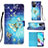 Handytasche Stand Schutzhülle Flip Leder Hülle Modisch Muster Y03B für Xiaomi Redmi 10 4G