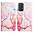 Handytasche Stand Schutzhülle Flip Leder Hülle Modisch Muster Y04B für Samsung Galaxy A23 5G Rosa