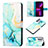 Handytasche Stand Schutzhülle Flip Leder Hülle Modisch Muster Y04B für Samsung Galaxy A72 4G