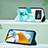 Handytasche Stand Schutzhülle Flip Leder Hülle Modisch Muster Y04B für Xiaomi Poco C40
