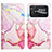 Handytasche Stand Schutzhülle Flip Leder Hülle Modisch Muster Y04B für Xiaomi Poco C40 Rosa