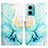 Handytasche Stand Schutzhülle Flip Leder Hülle Modisch Muster Y04B für Xiaomi Redmi 11 Prime 5G