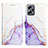 Handytasche Stand Schutzhülle Flip Leder Hülle Modisch Muster Y04B für Xiaomi Redmi Note 11T Pro+ Plus 5G Violett