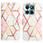 Handytasche Stand Schutzhülle Flip Leder Hülle Modisch Muster YB4 für Huawei Honor X8b Weiß