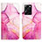 Handytasche Stand Schutzhülle Flip Leder Hülle Modisch Muster YB4 für Xiaomi Redmi Note 12 Pro Speed 5G Pink