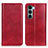 Handytasche Stand Schutzhülle Flip Leder Hülle N01P für Motorola Moto Edge S30 5G Rot